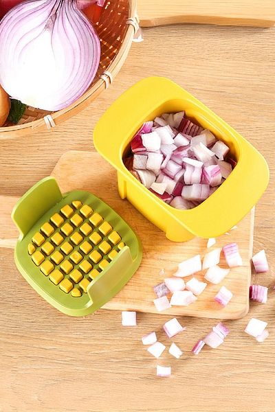 OneHouse Practical Cube Vegetable Chopper Manual Knife Slicer