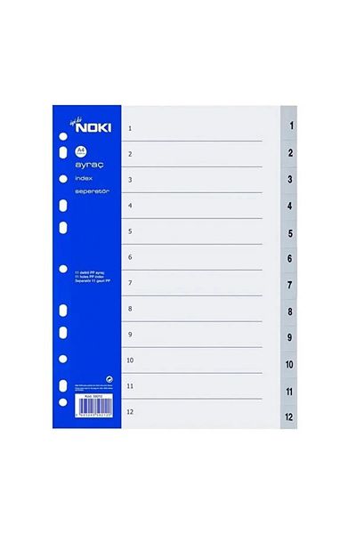 Noki 40 Pieces 1-12 Numbers Separator