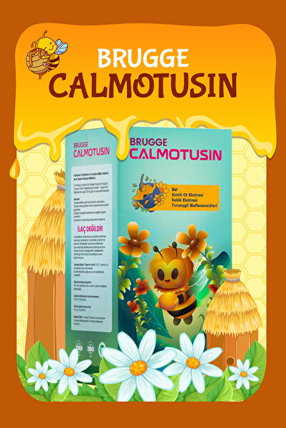 GENERAL DRUGS İLAÇ KOZMETİK VE GIDA SANAYİ Brugge Calmotusin Takviye Edici Gıda 100 ml.