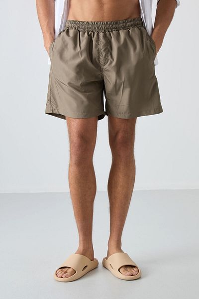 TOMMY LIFE Ανδρικό μαγιό Camel Quick Dry Standard Fit - 81237