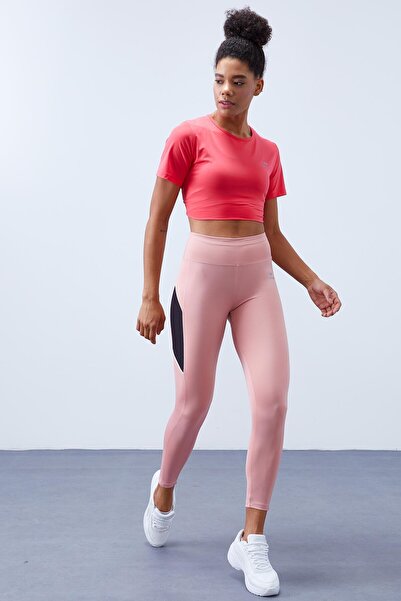 TOMMY LIFE Powder High Waist Tight Leg Women's Leggings - 94537