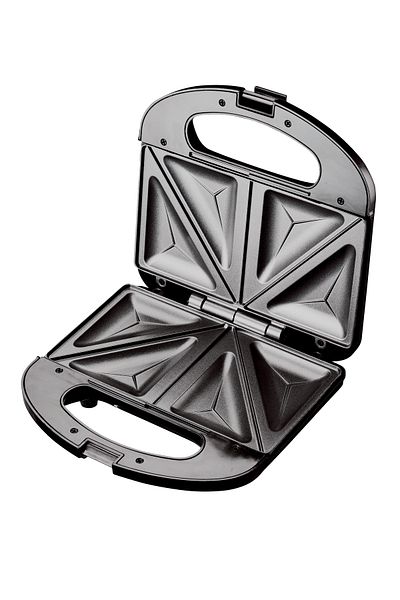 Floria Sandwich maker Floria ZLN-4305, White, 750 W, Triangle non-stick plates