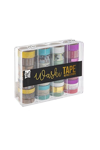 Nassau fine art Set 40 buc banda adeziva diferite modele