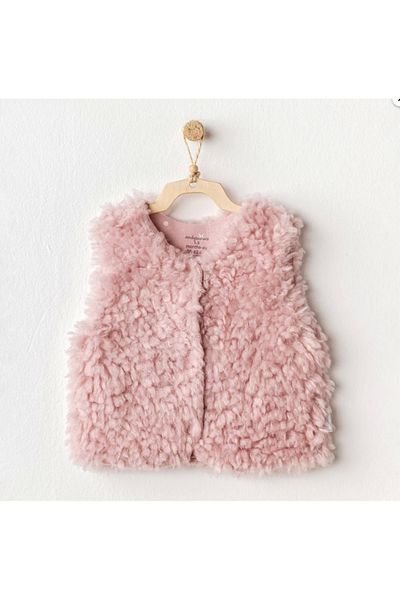andywawa Baby Girl Plush Vest Soft and Stylish Winter Baby Vest