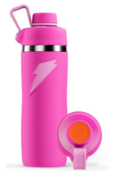 GATORADE Overtime Stainless Steel Bottle with Screw Cap 650 ml