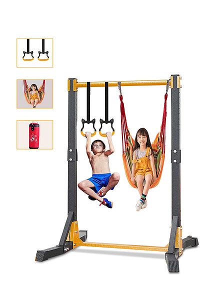 Ma Baby Gymnastics Bars,Adjustable Height Gymnastic Horizontal Bars,Junior Training Bar Children Folding