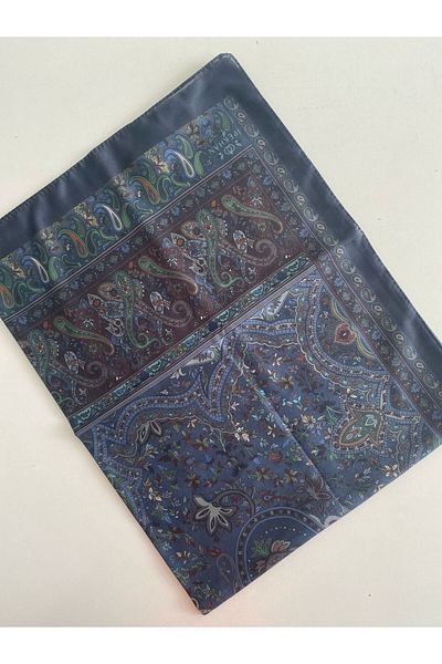 İpekhan Şal subţire din bumbac cu model hindus