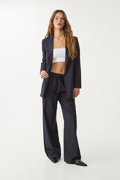 Stradivarius Flowing striped trousers