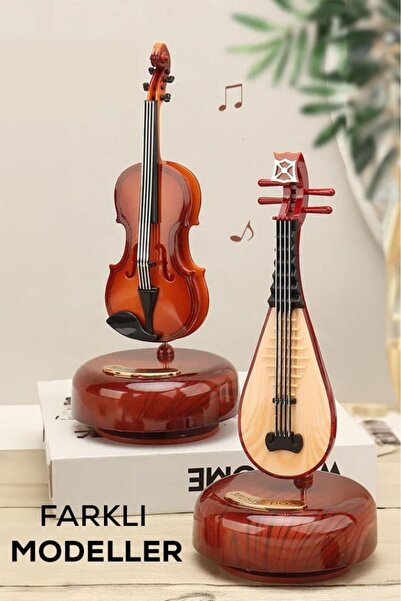 MUJGAN Hareketli Keman Müzik Kutusu