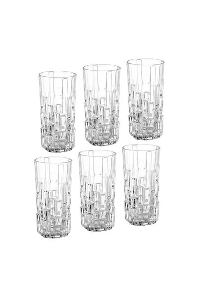 Dania 6-piece glass water glass set