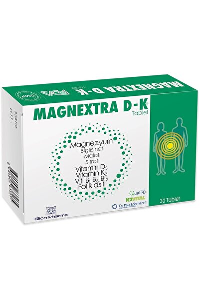Genel Markalar Magnextra D-K 30 Tablet