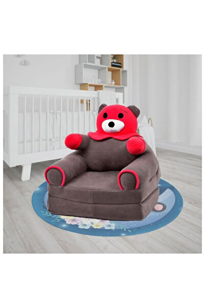 Teknor Ayıcık, Panda Sünger Katlanır Çocuk Koltuğu Gri - Fuşya