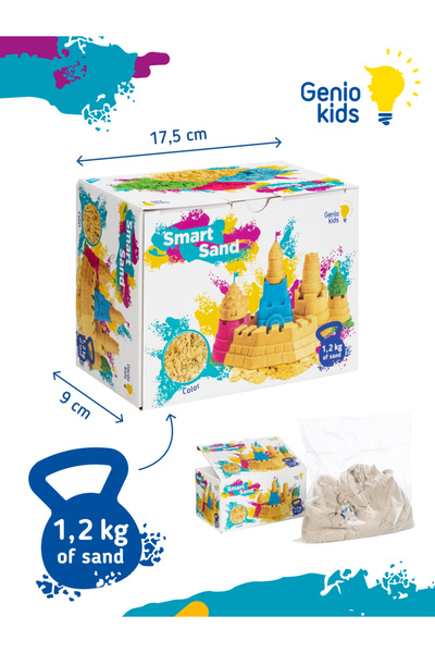 Fancy Kinetic Genio Kids 1.2kg kinetic sand 1.2kg