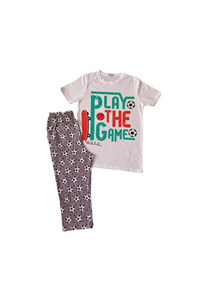 Newteam Set de pijamale pentru băieți - Capri cu mâneci scurte