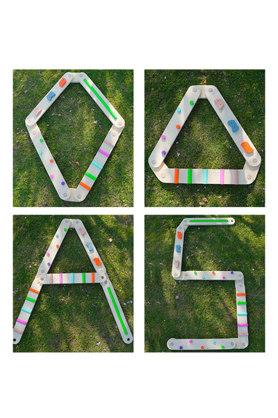 Ma Baby 6 PCS Toddler Wooden Balance Boards, Montessori Balance Beam for Kids Development