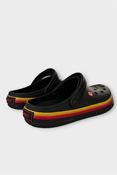 Liger Unisex Lightweight Sabo Slippers - Black |   Yellow