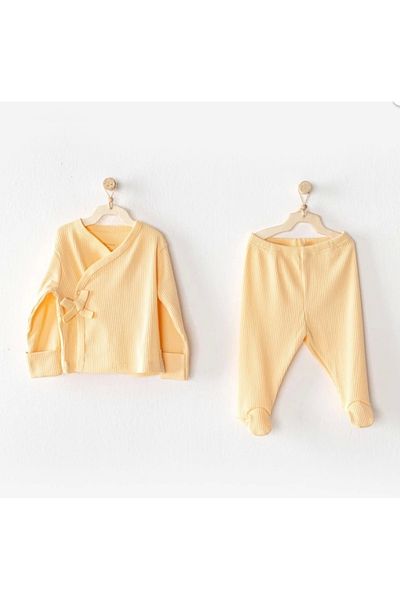 andywawa Unisex Side Snap 2 Piece Baby Bodysuit Set Easy to Wear and Comfortable Baby Bodysuit