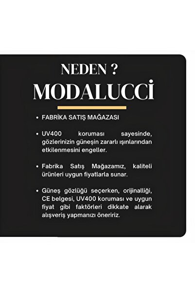 ModaLucci Kadın Güneş Gözlüğü