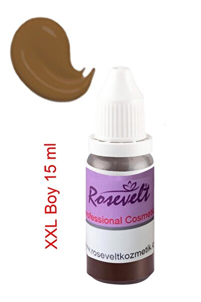 ROSEVELT Kalıcı Makyaj Eğitim Boyası A. Kahve ( Ciltte Kullanılmaz )