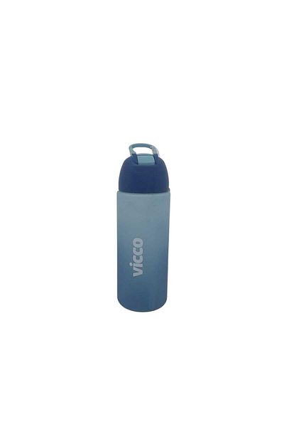 Vicco 500ml Dark Blue Water Bottle Locked Lid Tritan Flask