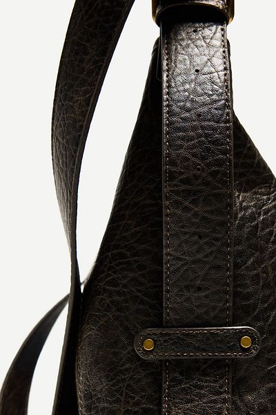 Bershka Leather effect crossbody bag