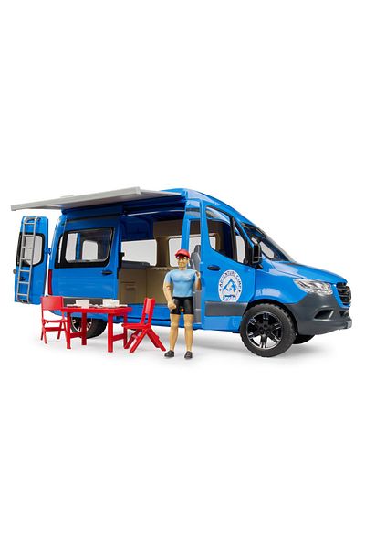 Bruder Toy M. Benz Sprinter Campervan Camper and Accessories Br02684