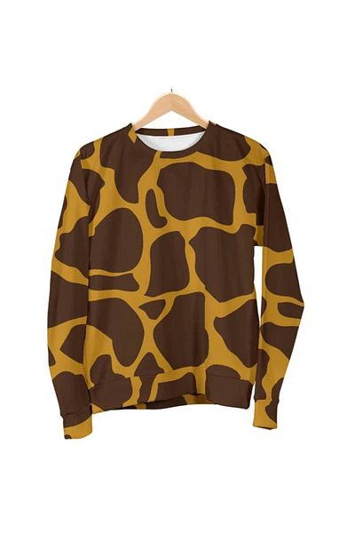 PENTHİLUS Animal Print T-Shirts for Spring and Autumn, Hip Hop T-Shirts for Men and Women