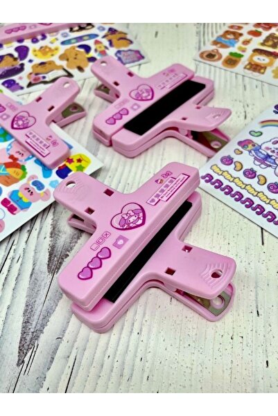 Kağıt Gemi Dükkan Sanrio Karakteri My Melody Pembe Renk Çok Fonksiyonlu Mıknatıslı Klips/Fotoğraf Mandalı/Kıskaç Ataş