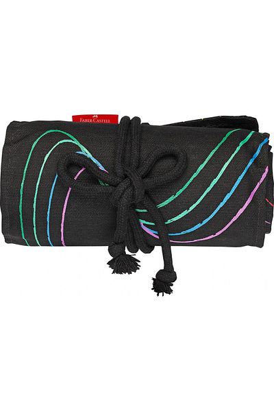 Faber Castell Rollup 72 Colored Pencils Black Edition Faber-Castell