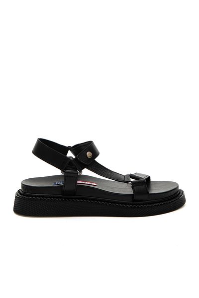 U.S. Polo Assn. Women's Black Sandals 50306274 -Vr046