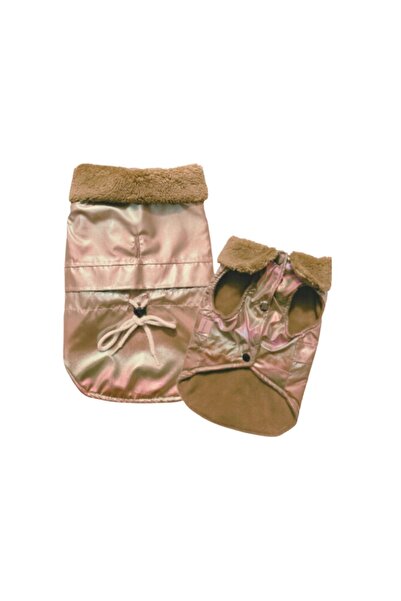 GedyCo Shiny Mocha Kalın Polarlı Küçük Irk Köpek Yeleği