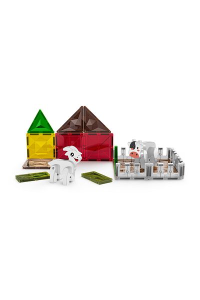 Magnetic Fields Pasture 3D Diamond Magnetic Tiles set-18 Pcs