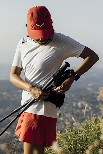 Salewa Pedroc Dry HYB Flame Kadın Spor T-Shirt