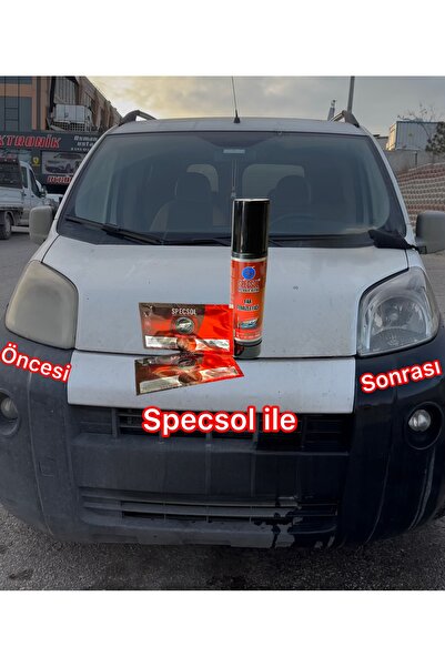 specsol Araba Far Temizleme Seti Stop Temizleme Seti Far Temizlik Seti Far Parlatma Kiti