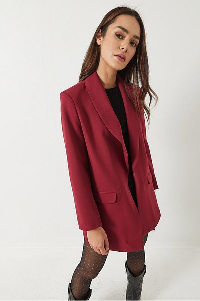 Bianco Lucci Jachetă blazer cu căptușeală leopard pentru femei 8120 60281001
