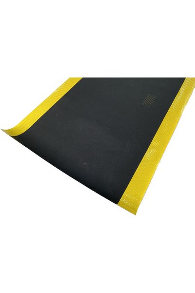 bademlerhali Insulating Mat Isolated Carpet Electrical Panel Mat 3mm 20Kv Black with Yellow Stripes Work Safety