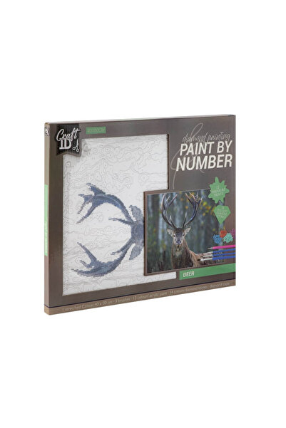 Nassau fine art Set pictura pe numere si diamant 40x50 cm - Cerb