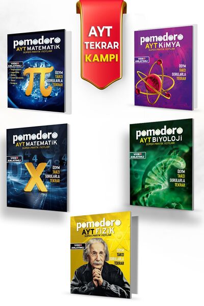 Pomodoro Yayınları Ayt Sayısal Tekrar Kampı Bitirme Seti