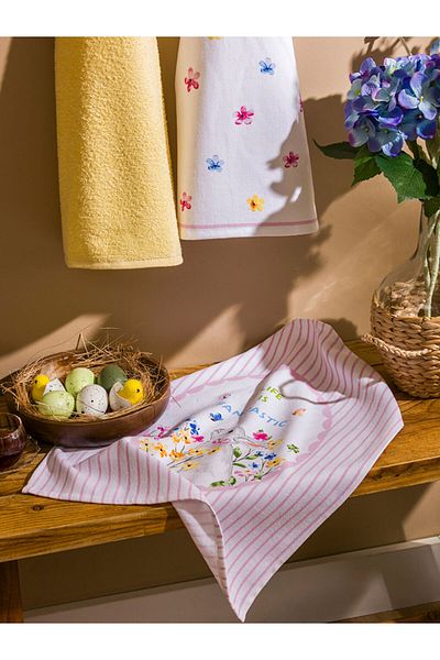 LC Waikiki Lcw Printed Drying Cloth 3 Pack 40X50 cm