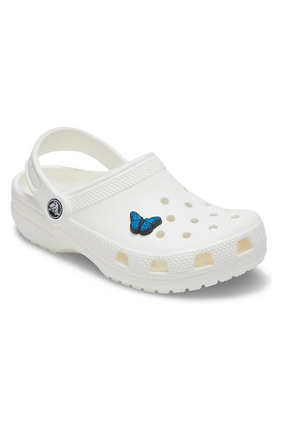 Crocs Butterfly Benguzi Slippers - Blue Butterfly Ornament (10008338-1)