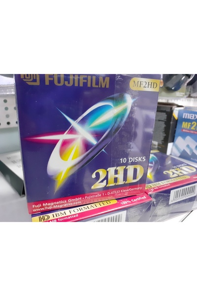 Fujifilm FUJİ MAGENTİCS FUJİ  FİLM MF2HD 1.44 MB  DİSKET 10 LU KUTU