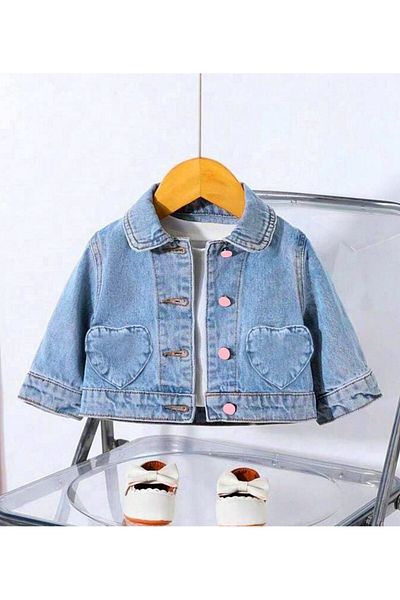 MODA Girl's Skirted Denim Set
