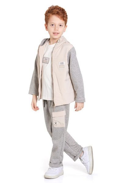 xo kids moda Boy's Top and Bottom Suit 4-8 Years 6585