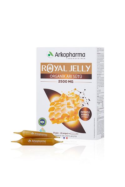 Arkopharma Royal Jelly Organic Royal Jelly 2500 Mg