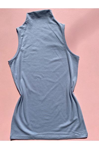 LEYNA BUTİK Modal Fabric Turtleneck Γυναικείο εσώρουχο με μηδενικό μανίκι σε κουτί συσκευασίας - Body