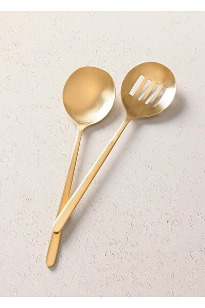 The Mia Gold 2 Piece Giallo Service Set