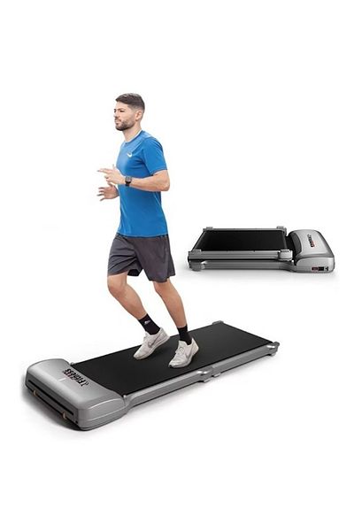 Fitness World Folding Belt Trailer, Mini Noise Free Conveyor Home Flat Belt Black - FW-322