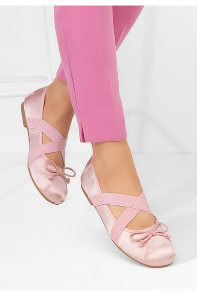 B T Shoes Ballerina lady Richelle pink