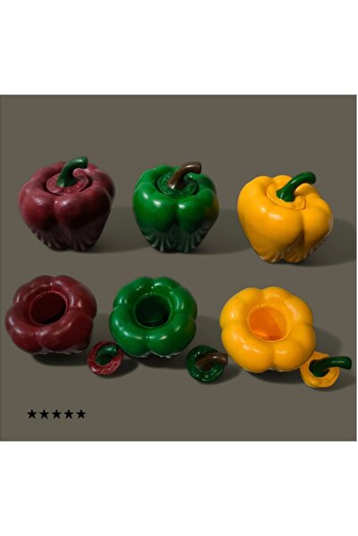 hobitoptancisi Dolma Biber 3lü Baharatlık Seti