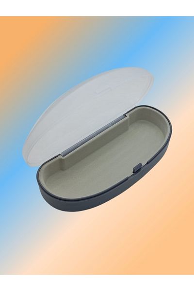Safari Gray Body Transparent Cover Sun Glasses Case Protection and Elegance in One